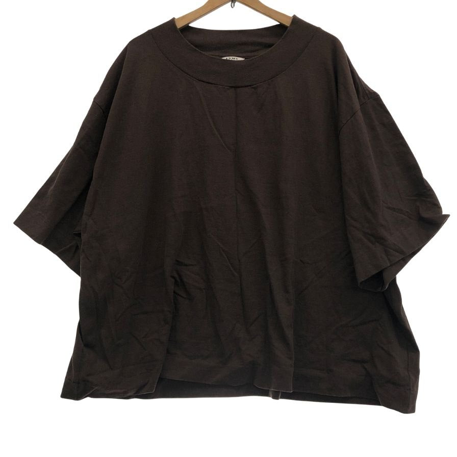 極美品◆クーキー ズー Tシャツ J0036 PLAIN TEE ブラウン サイズ6  KOOKY ZOO 【AFB36】