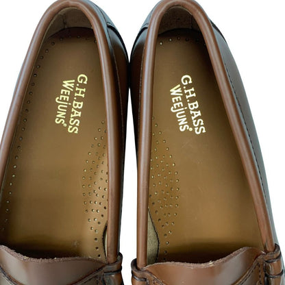 ジーエイチバス ローファー ウィージャンズ サイズ8.5 メンズ ブラウン G.H.Bass&Co. WEEJUNS LARSON ローファー 約26.5cm【LA】【中古】