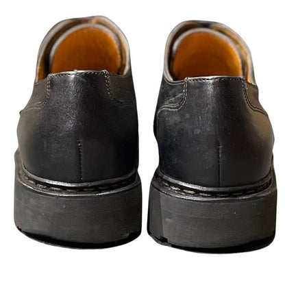 パラブーツ レザーシューズ シャンボード Uチップ カーフ ブラック メンズ サイズUK6F Paraboot CHAMBORD ビジネスシューズ 約24.5cm【LA】【中古】