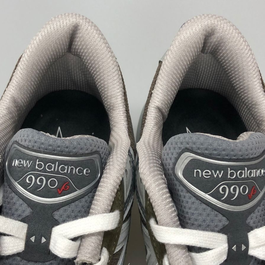 ニューバランス M990OG6 ローカットスニーカー グレー系 US 7.5  New Balance 約25.5cm【AFD14】