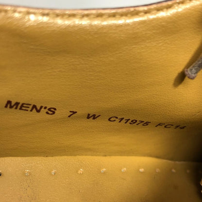 コールハーン レザーシューズ ストレートチップ C11975 メンズ ダークブラウン サイズ7 COLE HAAN 約25.0cm【AFD15】