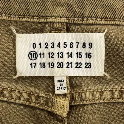メゾンマルジェラ ストレートパンツ ベージュ ガーメントダイ メンズ サイズ46 S30LA0060 MAISON MARGIELA 【AFB28】