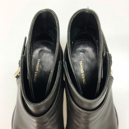 タニノクリスチー ジョッパーブーツ カーフ ブラック UK6.5 メンズ TANINO CRISCI ブーツ 約25.0cm【LA】【中古】