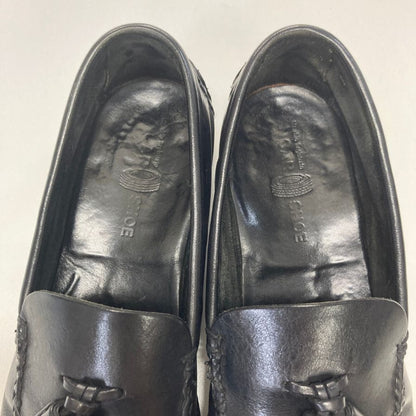 カーシュー タッセルローファー カーフ ブラック サイズ6.5 CAR SHOE 約25.5cm【AFC53】