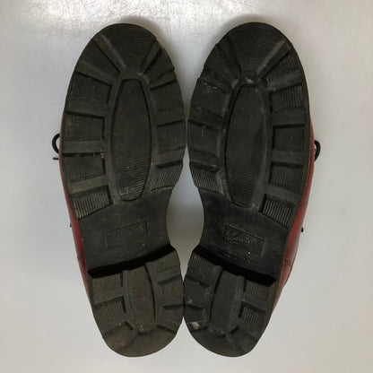 パラブーツ レザーシューズ ミカエル チロリアン リスレザー ルージュ レッド メンズ サイズ40.5 PARABOOT MICHAEL ビジネスシューズ 約25.0cm【LA】【中古】