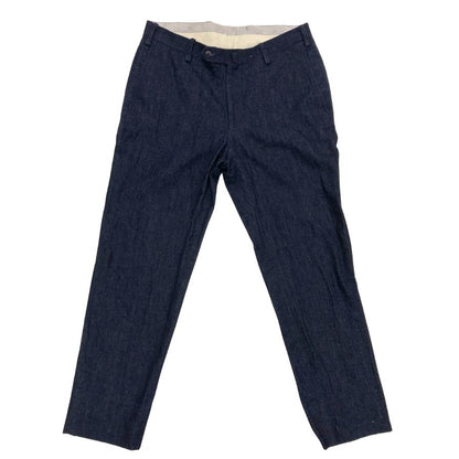 エスオー ストラスブルゴ スラックス パンツ デニム トラウザー インディゴ メンズ サイズ44 SO 【AFB4】