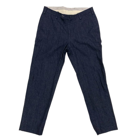 エスオー ストラスブルゴ スラックス パンツ デニム トラウザー インディゴ メンズ サイズ44 SO 【AFB4】