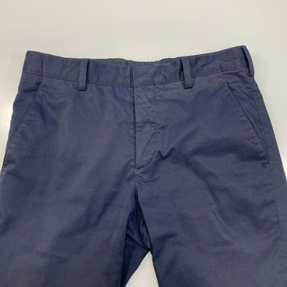 プラダ 16年 スラックス ネイビー メンズ サイズ44 PRADA 【AFB22】