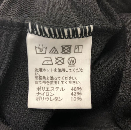 中古◆イッセイミヤケ 一つボタンショートジャケット IM81KD033 レディース サイズ2 ブラック ISSEY MIYAKE 【AFB33】