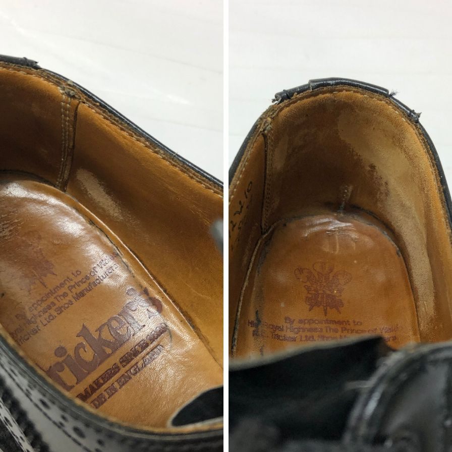 トリッカーズ L5679 アン ウイングチップ カーフ ブラック UK5 レディース Tricker's ANNE 約22.5cm【AFD1】