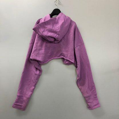 中古◆キアラ フェラーニ プルオーバーパーカー ショート丈 パープル系 レディース サイズXS Chiara Ferragni 【AFB51】