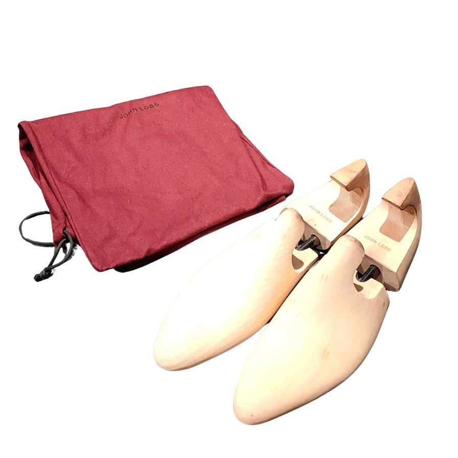 ジョンロブ レザーシューズ シートン プレーントゥ カーフ バーガンディ サイズ7E メンズ JOHN LOBB SEATON ビジネスシューズ 約26.0cm【LA】【中古】