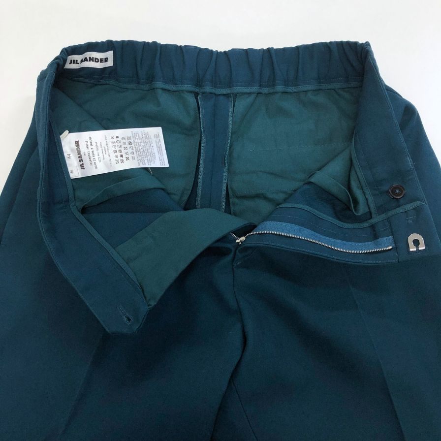 ジルサンダー 22SS テーパードパンツ グリーン メンズ 44 JIL SANDER 【AFB14】