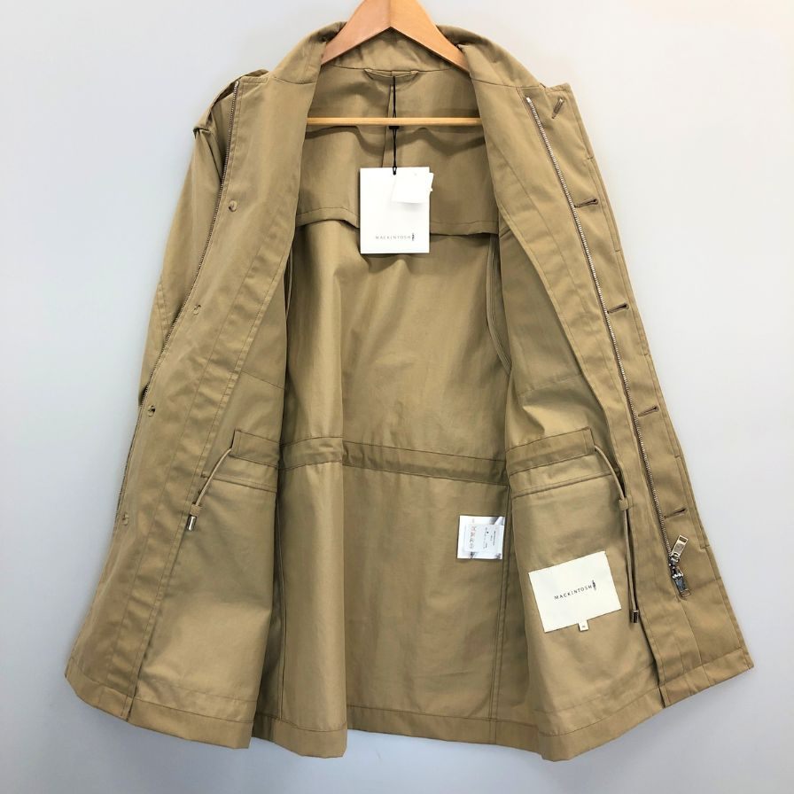 新品同様◆マッキントッシュ ミリタリーツイルジャケット ベージュ サイズ40 MACKINTOSH 【AFB4】