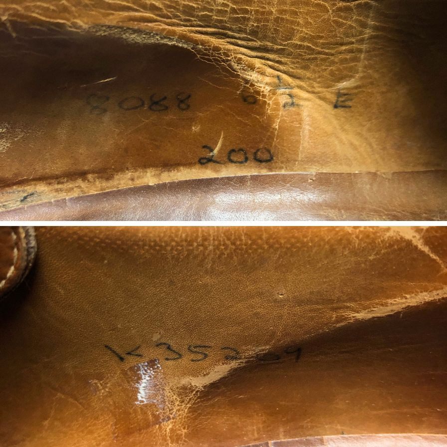 ジョージクレバリー レザーシューズ K35269 プレーントゥ メンズ ブラウン サイズ6.5 GEORGE CLEVERLEY ビジネスシューズ 約25.0cm【LA】【中古】