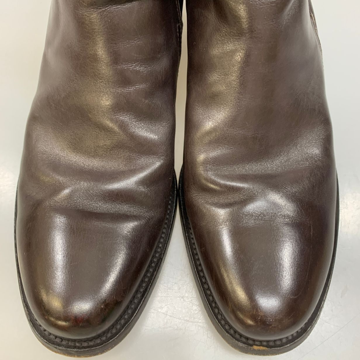 ジルサンダー ハーネスブーツ レザー ブラック メンズ サイズ8 JIL SANDER 約27.0cm【AFC19】