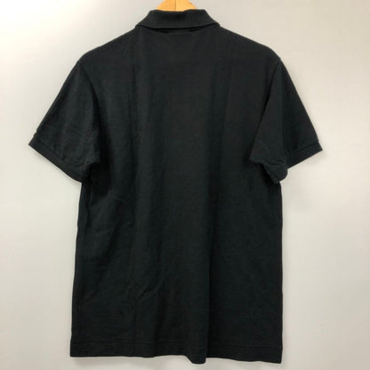 美品◆ラコステ ポロシャツ CLASSICFIT L1212AL メンズ ブラック サイズL LACOSTE 【AFB5】