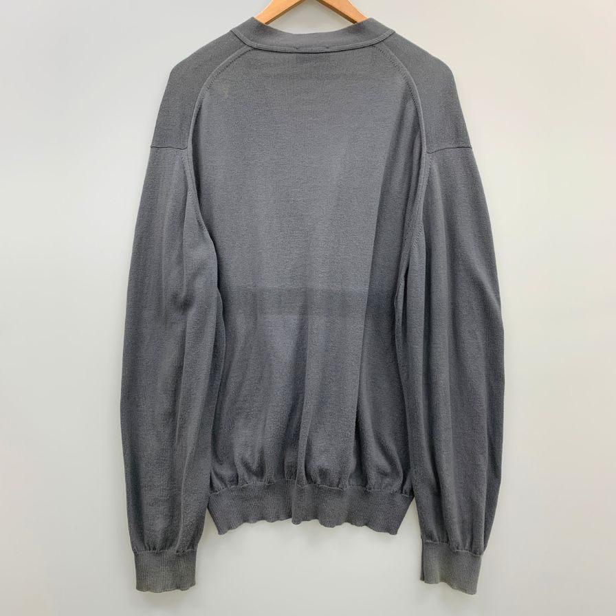 中古◇ジョンスメドレー ニットカーディガン グレー メンズ