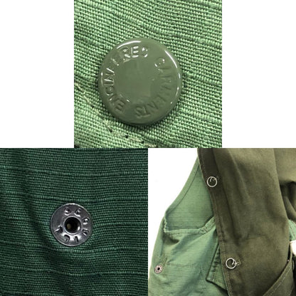 美品◆エンジニアードガーメンツ ビームス+別注 ベスト コットン バイカラー メンズ カーキ サイズXS  Engineered Garments 【AFB21】