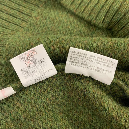 中古◆フィルソン セーター ウール FST3009 スコットランド製 サイズL カーキ メンズ FILSON 【AFA21】