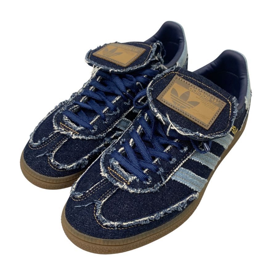 アディダス×アトモス  ローカットスニーカー ハンドボール スペツィアル LT デニム ネイビー サイズ25cm KJ5754 ADIDAS Handball Spezial 約25.0cm【AFD15】
