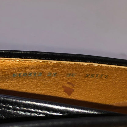 イブサンローラン レザーシューズ ローファー スリッポン マドラス社製 メンズ サイズ27cmEEE ブラック YVES SAINT LAURENT 約27.0cm【AFD6】