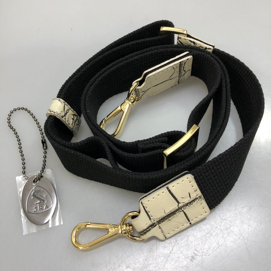 レザージュエルズ JRA認証 MODEL T クロコダイル ボディバッグ ミニショルダーバッグ 目地バニラ レディース ホワイト LEATHER JEWELS【AFE8】