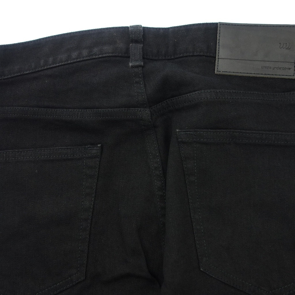 Like new ◆ UNIQLO x Undercover Denim Pants Men's Black Size 29 uniqlo x undercover [AFB28] 