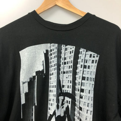 美品◆ザ インターナショナル イメージズ コレクション ロングスリーブTシャツ ミリタリー ブラック メンズ サイズL THE INTERNATIONAL IMAGES COLLECTION 【AFB41】