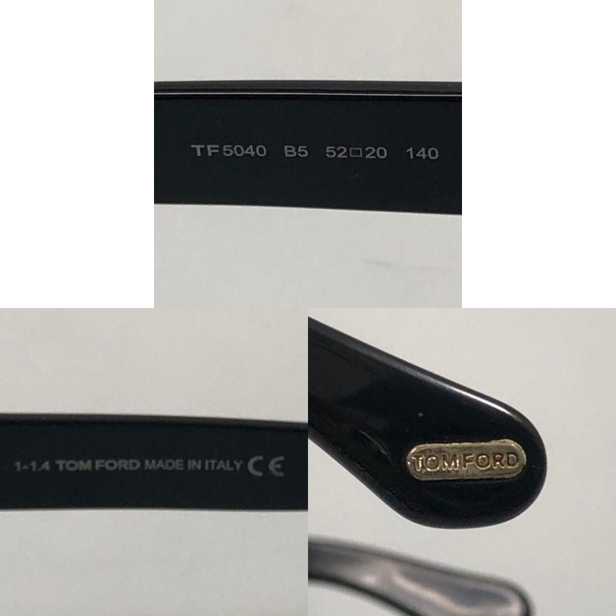 トムフォード サングラス TF5040 B5 52□20 メンズ ブラック TOMFORD【AFI16】