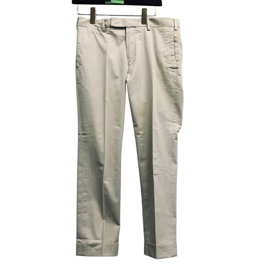 ラルフローレン チノパンツ  スラックス ストレッチ スリム フィット  ダブル仕上げ メンズ ベージュ サイズ30/32 RALPH LAUREN 【AFB20】