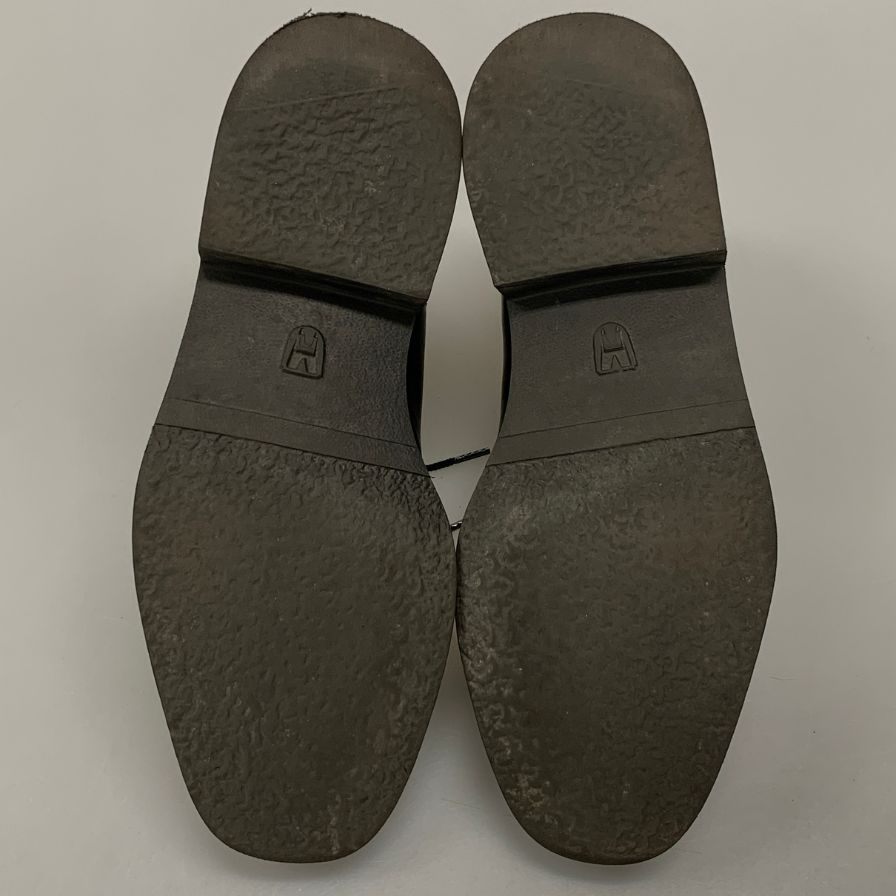 ジェイエムウエストン チャッカブーツ カーフ ブラック UK5.5E J.M.WESTON ブーツ 約25.5cm【LA】【中古】