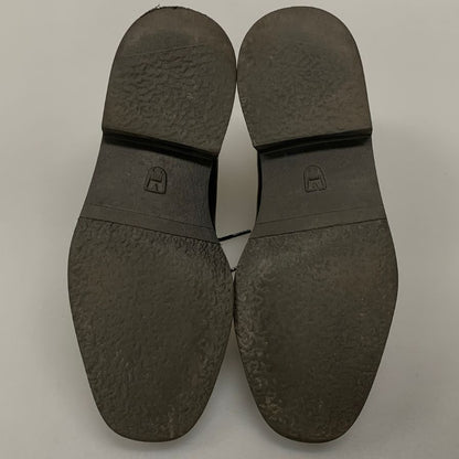 ジェイエムウエストン チャッカブーツ カーフ ブラック UK5.5E J.M.WESTON ブーツ 約25.5cm【LA】【中古】