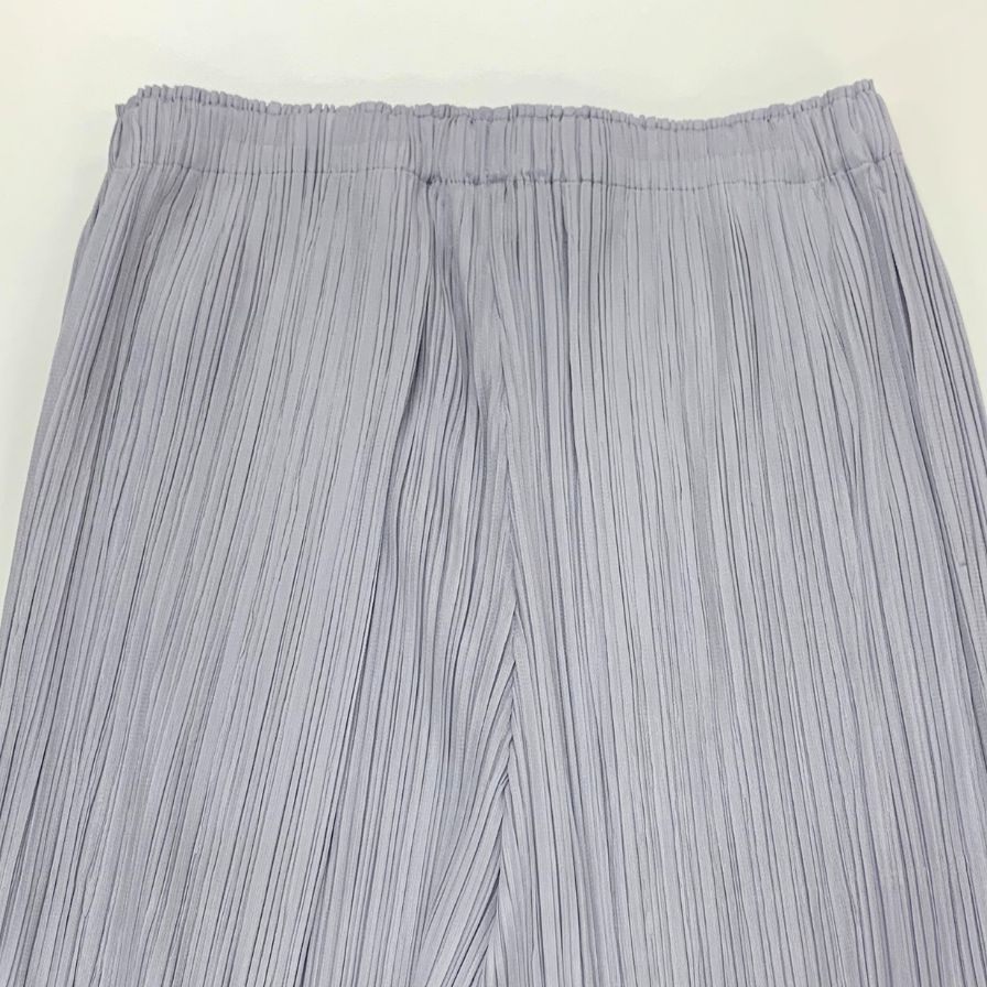 ISSEY MIYAKE グレー プリーツパンツ プリーツプリーズ イッセイミヤケ プリーツパンツ PP71JF225