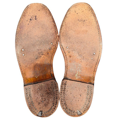 フローシャイム レザーシューズ インペリアル ケンムーア ウイングチップ グレインレザー ブラック メンズ サイズUS9 FLORSHEIM ビジネスシューズ 約27.0cm【LA】【中古】