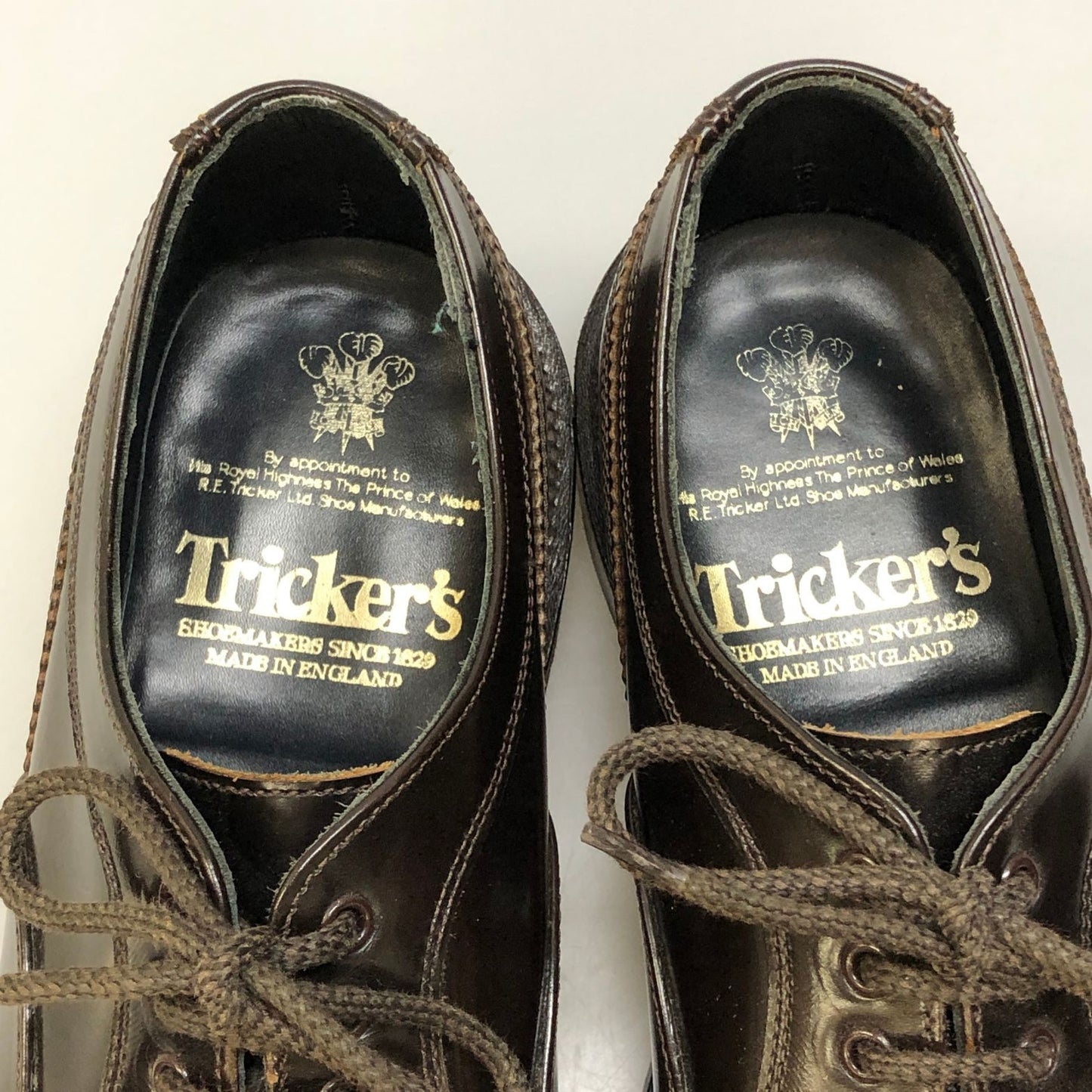 トリッカーズ ダンロップ メンズ サイズ 5ハーフ ブラック Trickers DUNLOP 約24.5cm【AFD13】