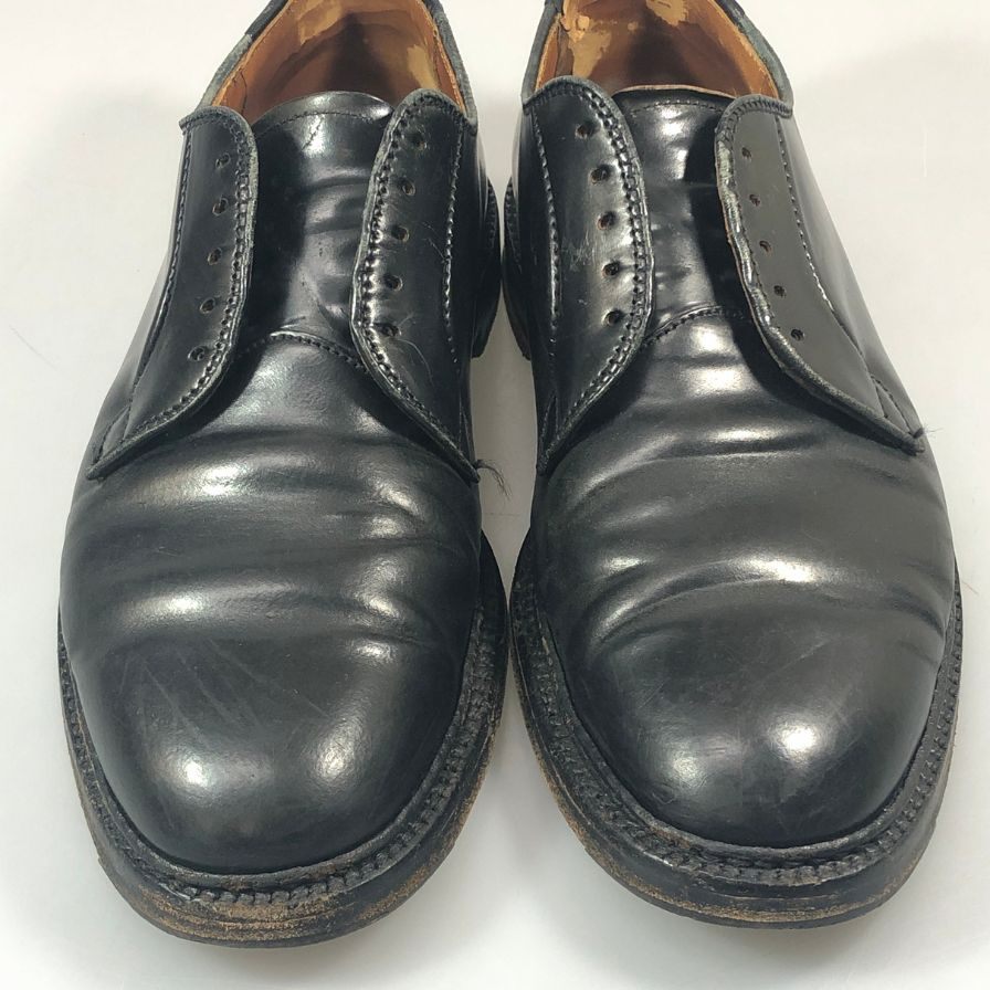 オールデン 9901 コードバン レザーシューズ メンズ  ブラック サイズ 6.5 Alden 約24.5cm【AFC49】
