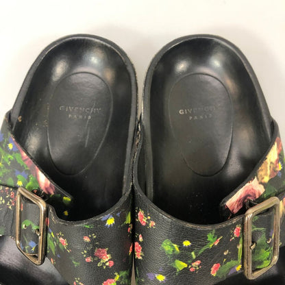 ジバンシー サンダル フラワー柄 レディース サイズ39 GIVENCHY 約25.0cm【YB3】