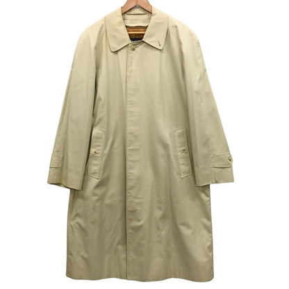 中古◆バーバリー バルカラーコート 90S 旧タグ ライナー付き ベージュ メンズ サイズ表記なし Burberry 【AFB43】