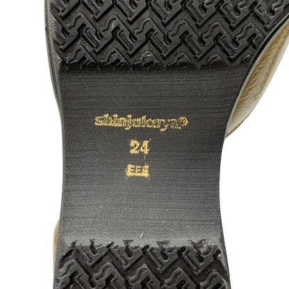 新宿屋 レザーサンダル パールトカゲ 2040-945 24.0cm レディース ゴールド shinjukuya 約24.0cm【7-14】