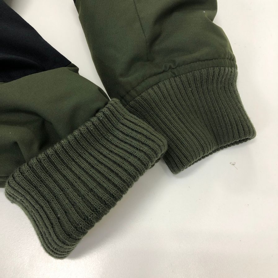 中古◆アディダス ダウンジャケット ブルゾン カーキ レディース サイズS ADIDAS 【AFA18】