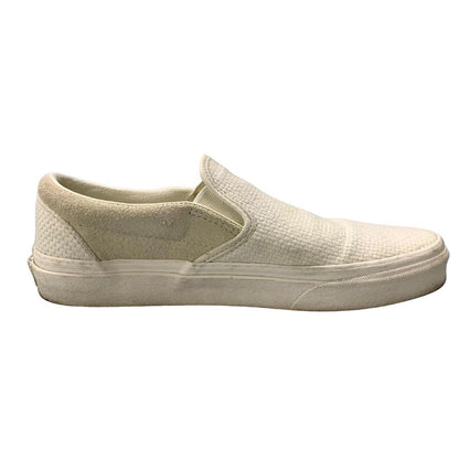 ヴァンズ スリッポン 500714 ホワイト メンズ サイズ 25.5cm VANS 約25.5cm【AFC47】
