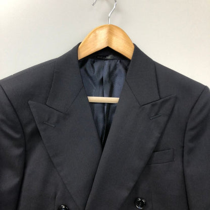 美品◆ジョルジオアルマーニ テーラードジャケット ダブルブレスト メンズ サイズ46R GIORGIO ARMANI 【AFB48】
