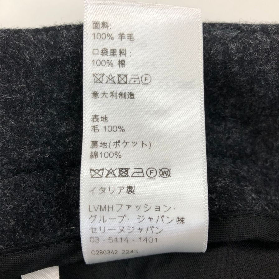 セリーヌ 23ssタックショートパンツ ブラック レディース サイズ46 CELINE 【AFB25】