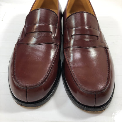 ジェイエムウエストン 180 レザー シグニチャーローファー ブラウン サイズ5D メンズ J.M.WESTON ローファー 約24.5cm【LA】【中古】
