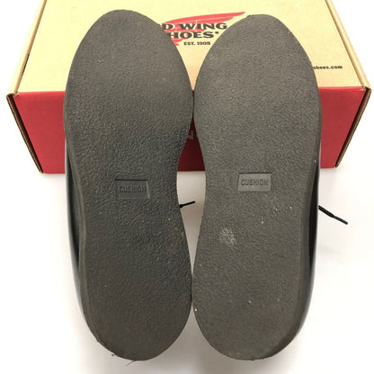 レッドウィング レザーシューズ プレーントゥ ポストマン オックスフォード 101 レザー サイズUS8D メンズ ブラック RED WING 約26.0cm【AFD7】
