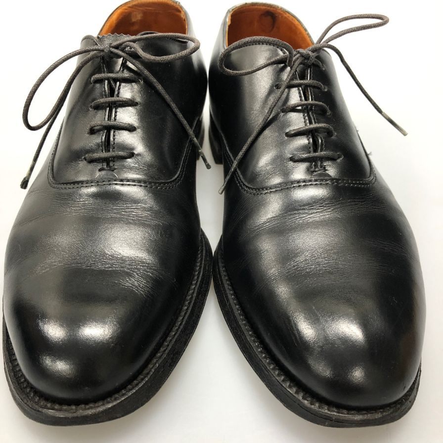 オールデン 932 レザーシューズ 内羽根 プレーントゥ カーフ メンズ ブラック サイズ8 ALDEN ビジネスシューズ 約26.0cm【LA】【中古】
