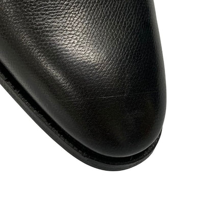 ジョンロブ レザーシューズ コースト シングルモンク カーフ ブラック UK10.5E  メンズ 革靴 JOHN LOBB COAST CALF ビジネスシューズ 約29.0cm【LA】【中古】