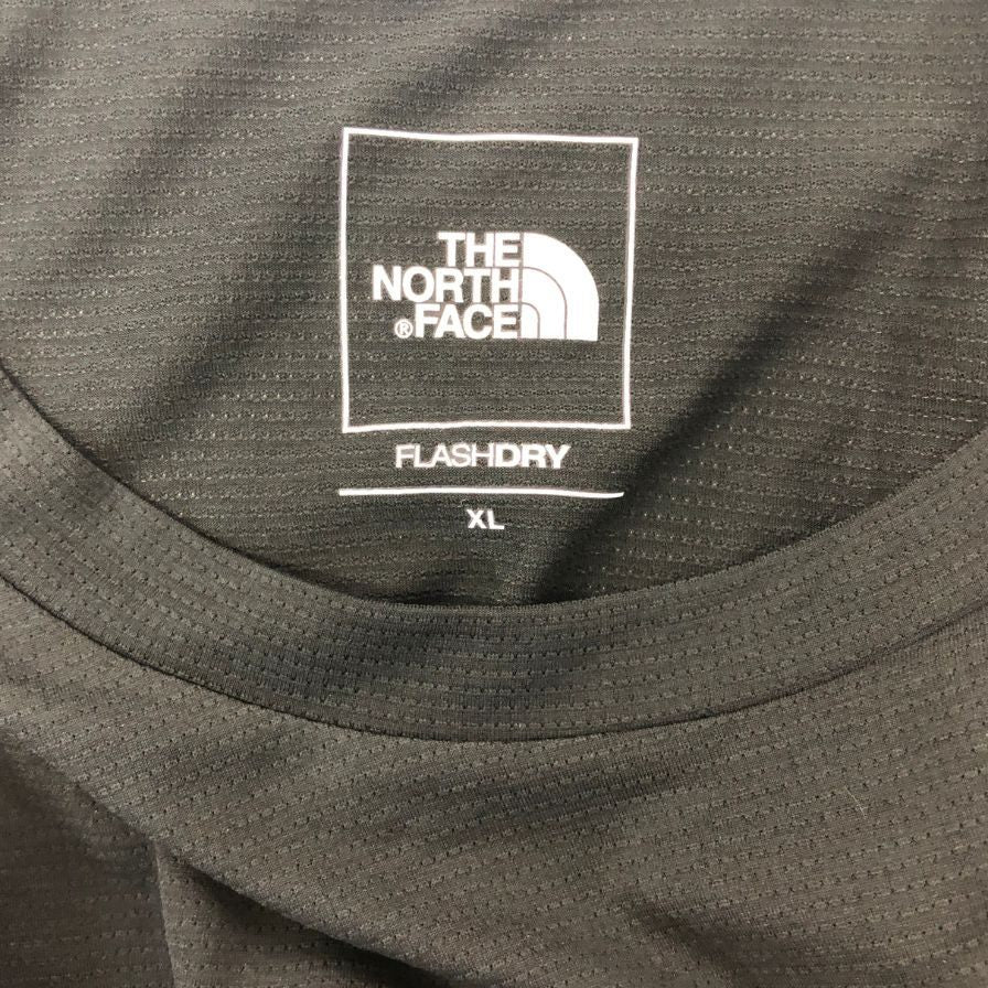 新品同様◆ノースフェイス Tシャツ NT12595 ショートスリーブGTDメランジクルー ブラック サイズXL THE NORTH FACE 【AFB19】