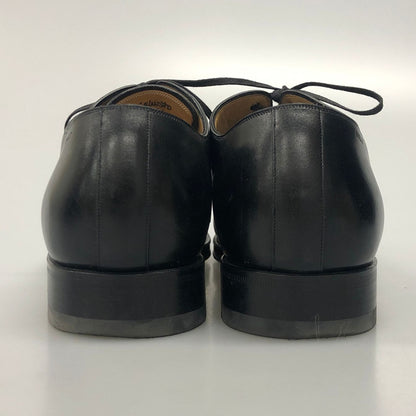 バリー レースアップシューズ アーモンドトゥ SELBY-L グッドイヤー製法 ブラック メンズ USA7 BALLY 約25.0cm【AFC43】